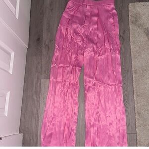 Zara wide leg trousers and crop jacket set